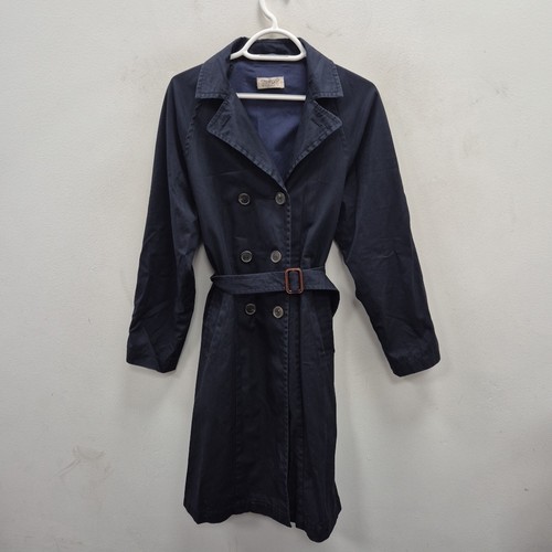 Toast navy cotton - cotton, trench