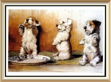 CECIL ALDIN Print WHAT WE ARE ABOUT TO RECEIVE JRT DOG Wall Art Hanging Picture
