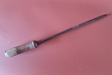 Vintage CARPENTERS Wooden handled slotted Screwdriver 36.5cm long