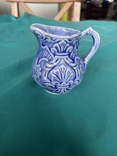 Antique stoneware cream jug - stoneware,