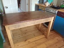 Iroko Teak Mid Century Desk