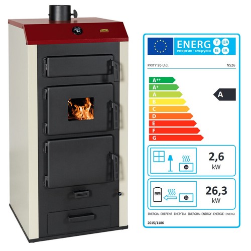 Wood burning stove - stove, boiler