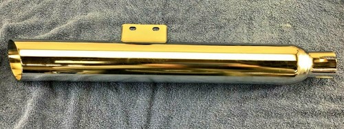 Exhaust end can - muffler, slash