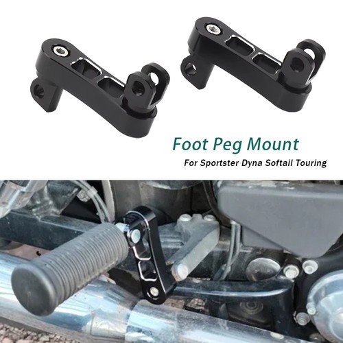 Foot peg mount - kit, adjustable