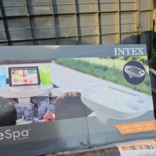 INTEX PURESPA WHITE LED WALL MOUNT DRINKS TRAY FOR INFLATABLE SPA 28520