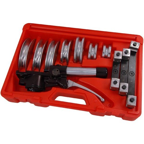 Hydraulic pipe bender - set, for