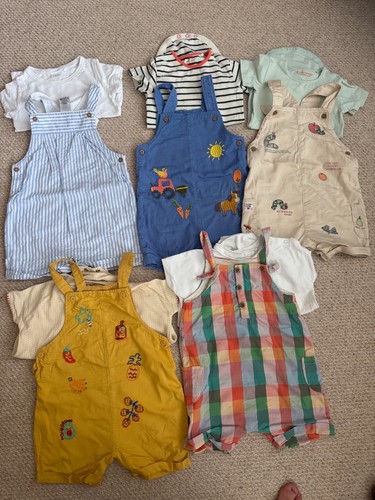 Set baby boys dungarees - set, of