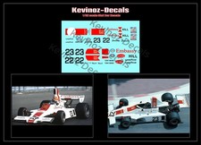 1/32 Scale Decals for  F1