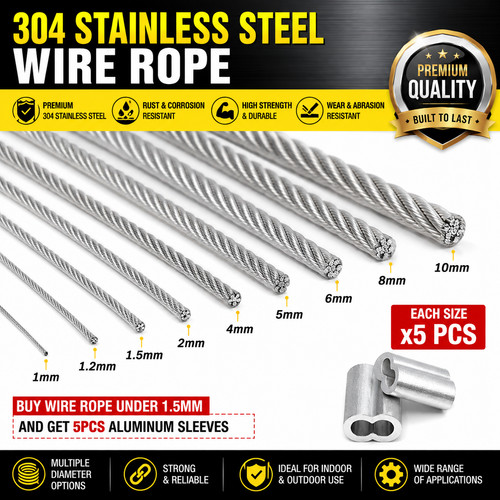 10m pvc coated - 10m,