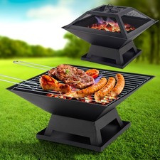Bbq grill fire pit - grill, |