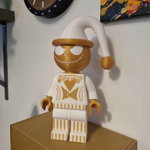 Jack skellington brick style
