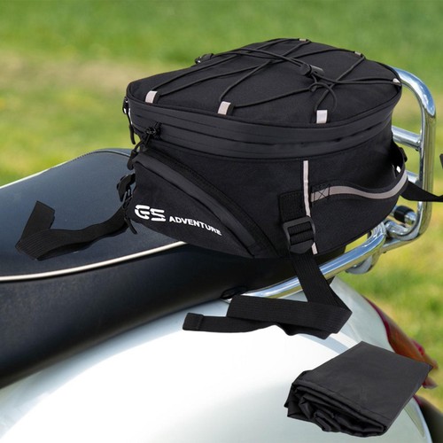Motorcycle rear rack bag - rear,