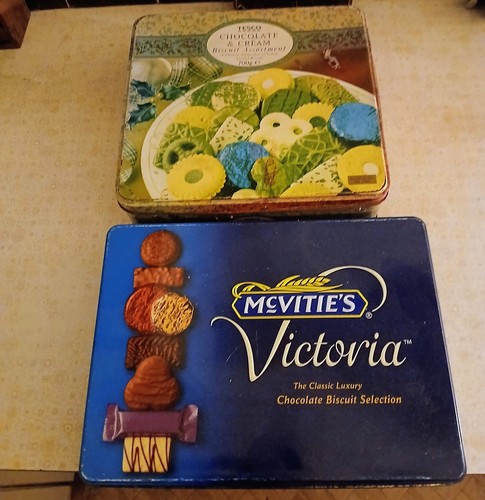 Two empty collectable - two, 1990s