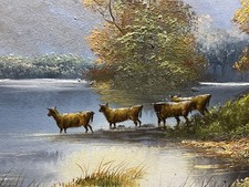 Vintage R. Danford Signed Oil