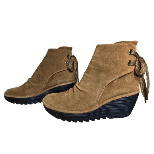 Fly london brown suede - fly,