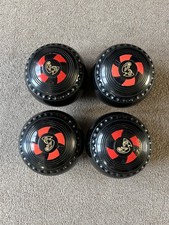 Taylor Lazer Lawn Bowls. Size 2. WB Stamp 22
