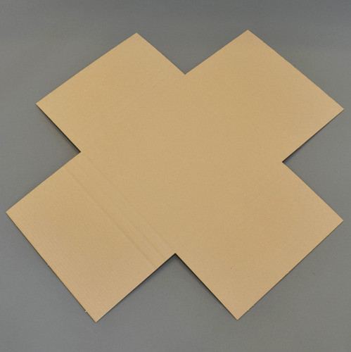 Cruciform corrugated vinyl - 12",