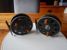 2 x WR PRODUCTS, SPEEDIA CENTREPIN FISHING REELS