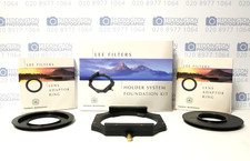 Lee Holder System Foundation Kit + 49mm & 55mm W/A Adapters + Soft Pouch - Boxed