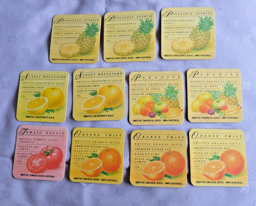 Vintage beer mats britvic - vintage,
