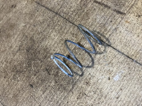 Spool adjustment spring - spool, from