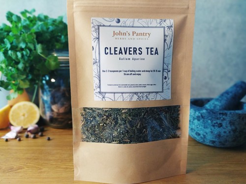 Cleavers dried herb tea - cleavers,