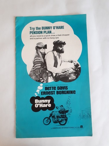 Bunny hare 1971 press kit - bunny, o