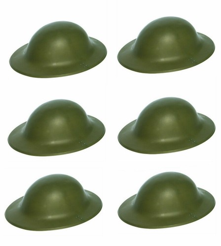 Ww2 green plastic helmet - x,