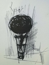 Bernard Buffet: Rosa, Signed Engraving, 1961, 197ex