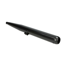 Universal Moped Exhaust 22mm Black