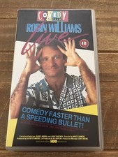 Robin Williams Live VHS Video