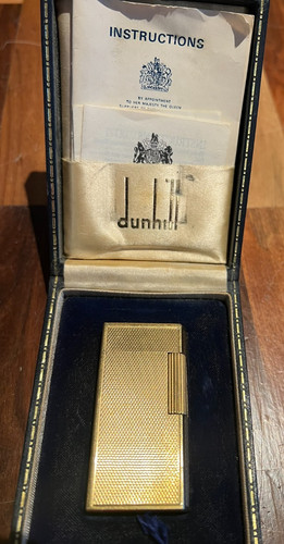 Dunhill gold plated pocket - 70,
