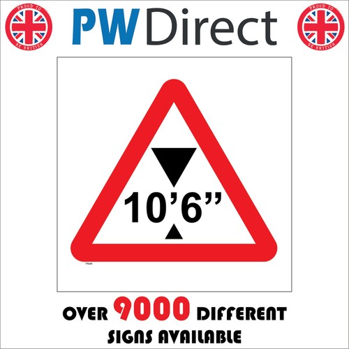 Sign inch max height - sign,