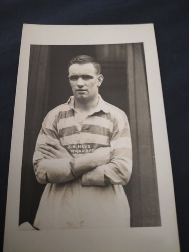 Vintage rugby league postcard - vintage,