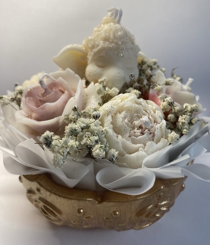 Fragrances soy candle flower - fragrances,