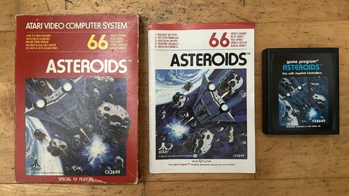 Asteroids cx2649 - (atari, 2600)
