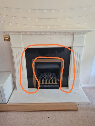 Fireplace surround - fireplace,
