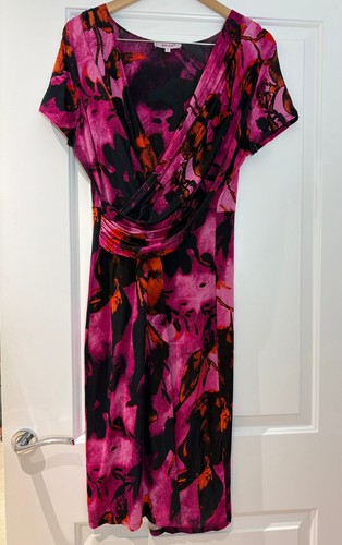 Per una pink floral wrap - m&s,