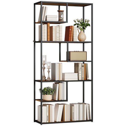 Homcom tier storage shelves - tier,