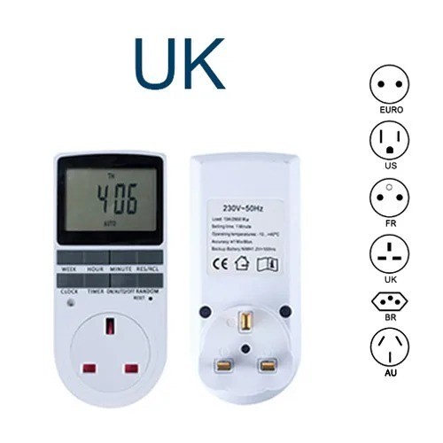 Timing socket plug switch - socket,