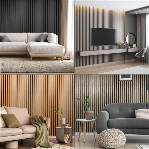 Wide lat slat - wall, panels