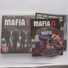 Mafia II (2) (Sony PlayStation 3, 2011) Map/Poster PS3 Crime Game Gangster Mob