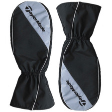 TAYLORMADE MENS THERMAL WINTER GOLF MITTS / GOLF MITTENS / BLACK @ 30% OFF RRP