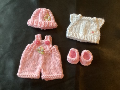 Hand knitted dolls - , clothes