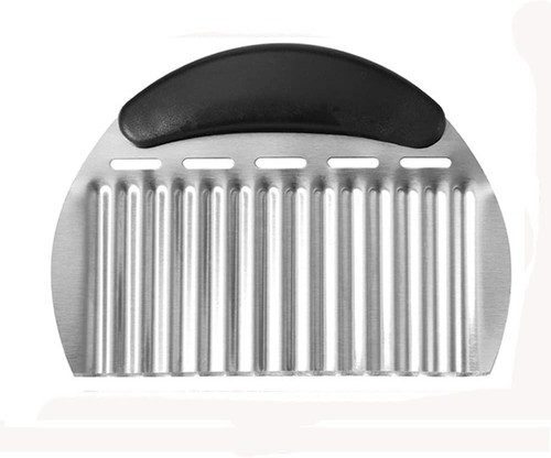 Crinkle chip cutter potato - chip,