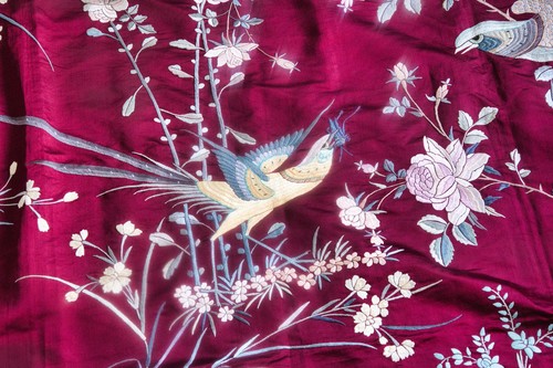 Exquisite silk hand