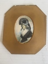 Antique Miniature Portrait