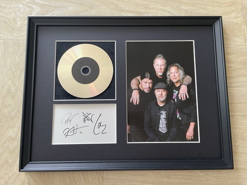 Metallica autograph james - autograph,