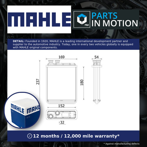 Heater matrix fits opel - heater, corsa