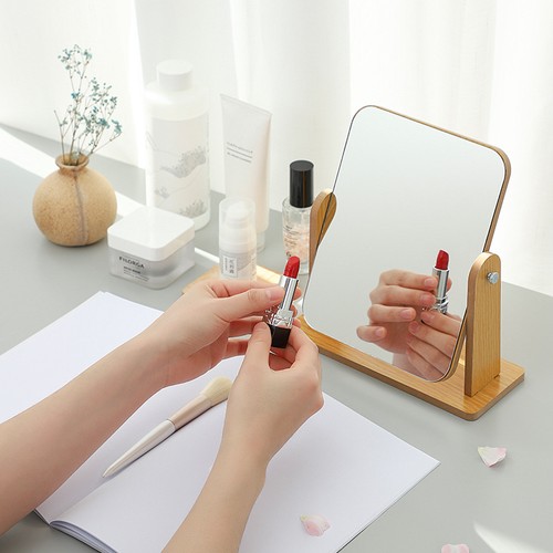 Makeup mirror with - , stand